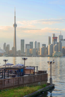 Toronto com vista para a CN Tower